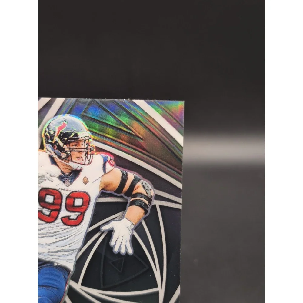 2019 Panini Spectra Football J.J. Watt #97 Rainbow Foil /99